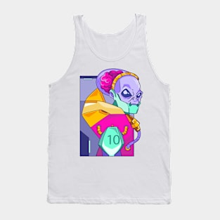 Technology Robot Crazy Tank Top